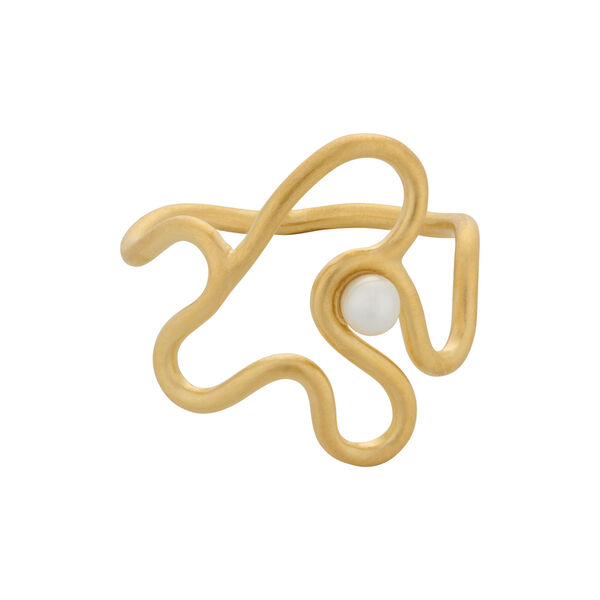 Bay Pearl Ring, gold, Pernille Corydon Jewellery