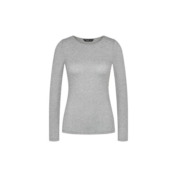 Beauty Layers LSL Top Wool, medium grey melange Beauty Layers LSL Top Wool, medium grey melange, Triumph