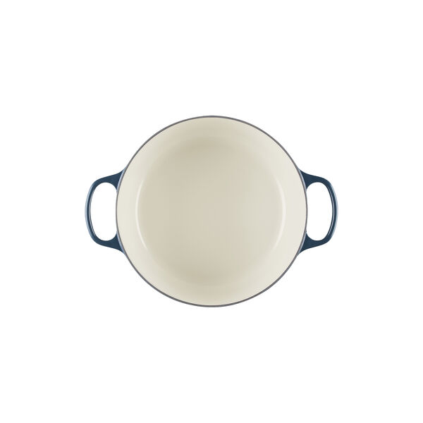 Signature round cast iron pot &Oslash; 28 cm, nuit, Le Creuset