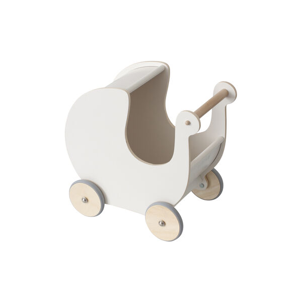 Doll's Pram, classic white, Sebra