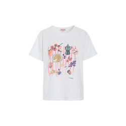 Picnic T-shirt, white, HUNK&Oslash;N