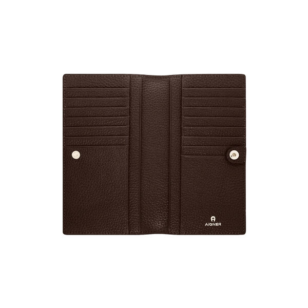Delia Bill and Card Case | Soil Brown, Aigner