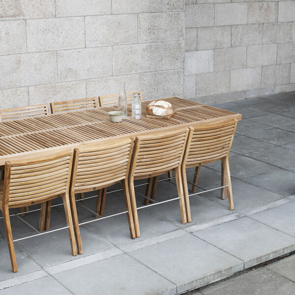 OUTDOOR RIB Dining Chair, Sibast Furniture