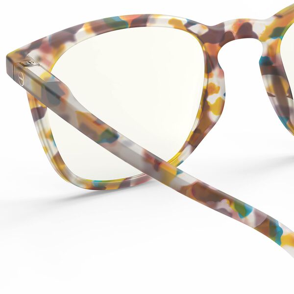 #E READING SCREEN Glasses, blue tortoise, IZIPIZI