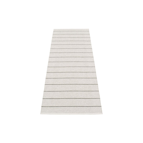 Carl Plastic Rug, warm grey/fossil grey, Pappelina