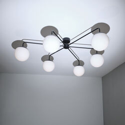 Lord Asymmetric Ceiling, black/opal, Rubn