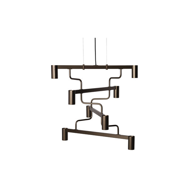 Kennedy Chandelier, bronze, Rubn