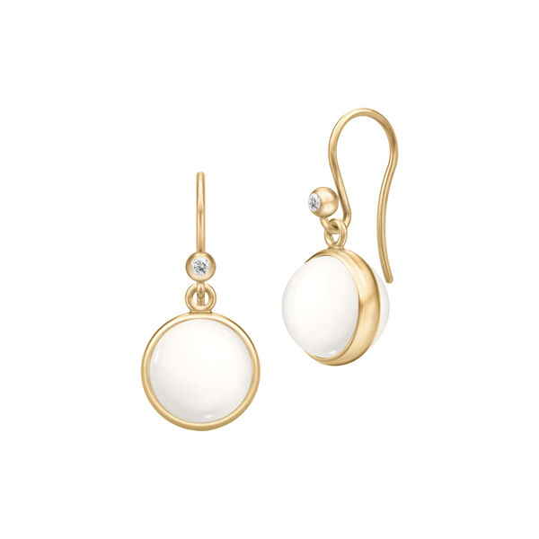 Prime Earrings, gold/ivory, Julie Sandlau