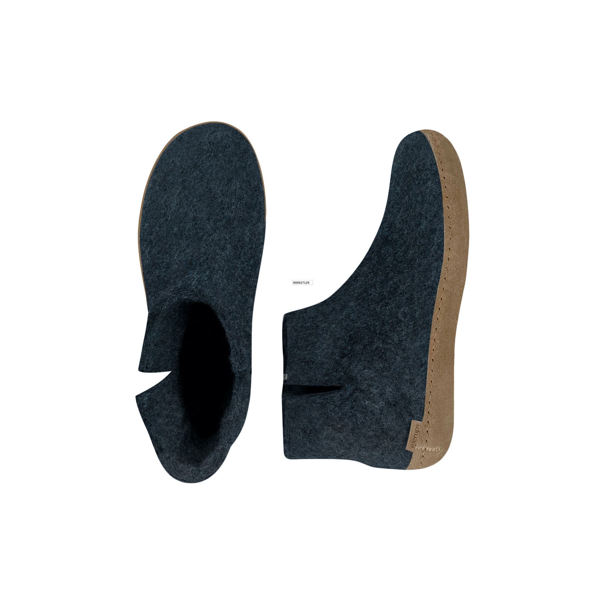 Felt ankle boots sales