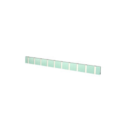 KNAX Horizontal 10 Coat Rack, green tea/grey, LoCa