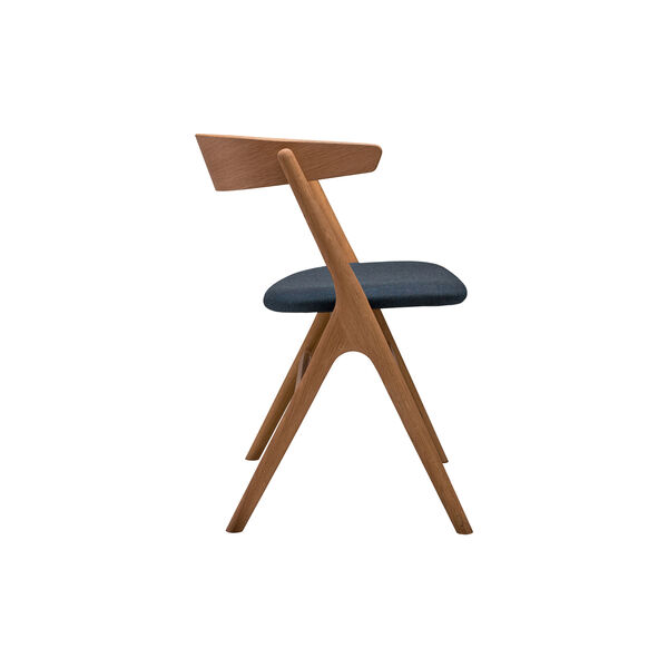 Sibast No 9 Dining Chair, oiled oak/navy, Sibast Furniture