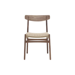 CH23 Dining Chair, oiled walnut/natural, Carl Hansen & S&oslash;n