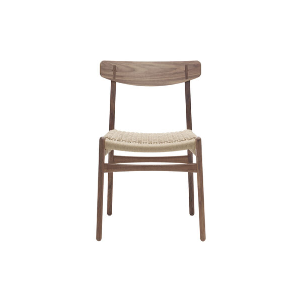 CH23 Dining Chair, oiled walnut/natural, Carl Hansen & Søn