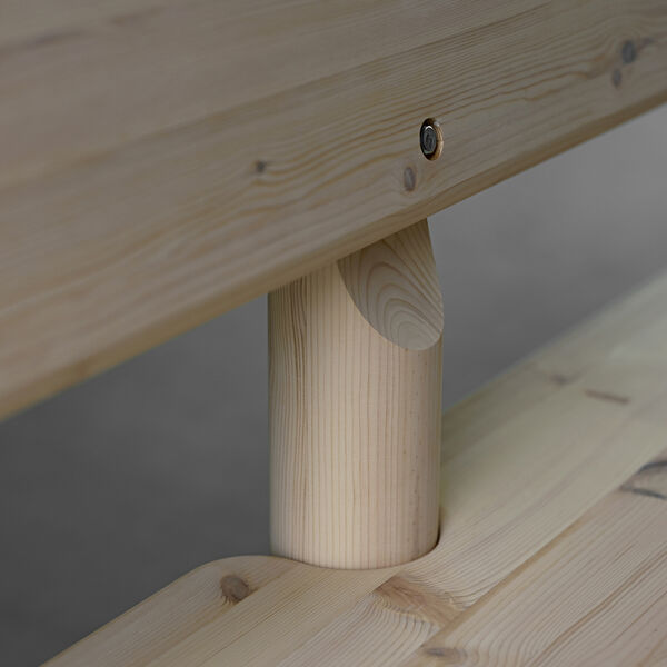 Nordsø Bench with Backrest, onecollection