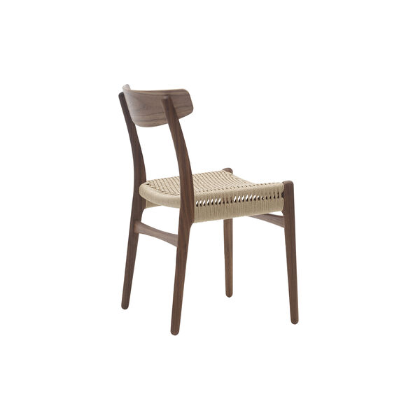 CH23 Dining Chair, oiled walnut/natural, Carl Hansen & Søn