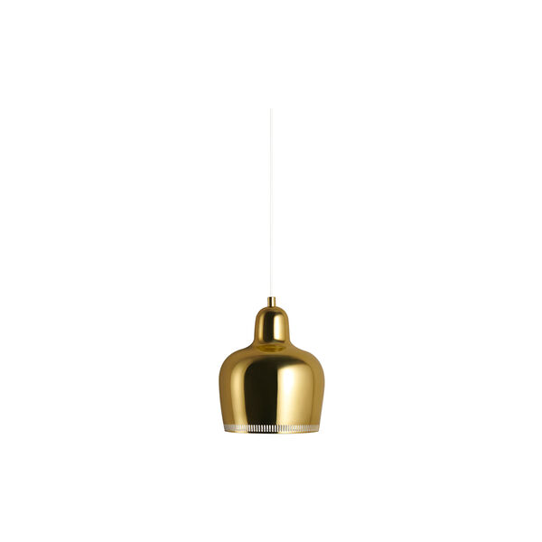Pendant Light A330S &ldquo;Golden Bell&ldquo;, polished brass, Artek