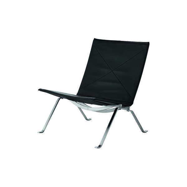 PK22&trade; Classic Leather Armchair, black, Fritz Hansen