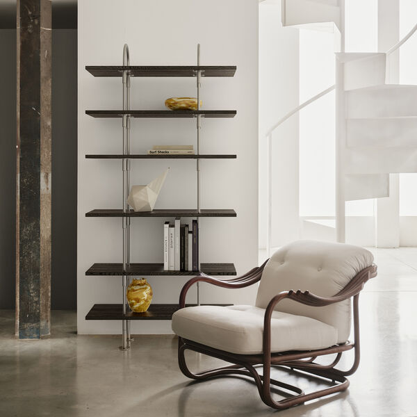 Keen Shelving, steel/ash veneer, GUBI