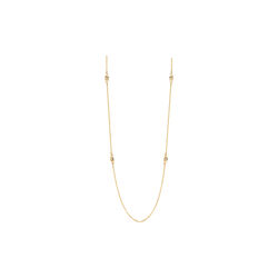 BELLE NECKLACE, gold/diamond, Spirit Icons