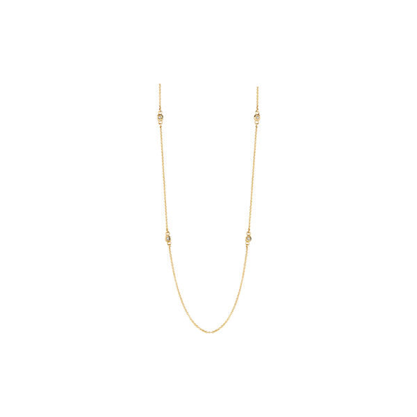 BELLE NECKLACE, gold/diamond BELLE NECKLACE, gold/diamond, Spirit Icons