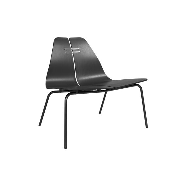 PK23&trade; Lounge Chair, black coloured ash/black, Fritz Hansen