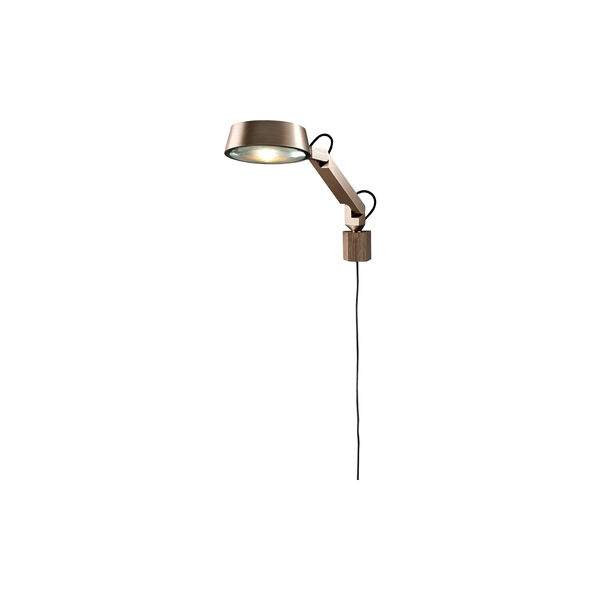 DARK W1 Wall Lamp, rose gold, LIGHT-POINT