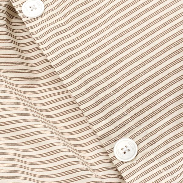 Bedding, brown beach stripe, Studio Feder