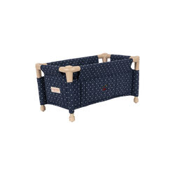 Doll Travel Bed, ditzy dot, Konges Sl&oslash;jd