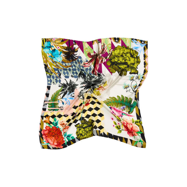 DECOUPAGE Scarf, red, Bella Ballou