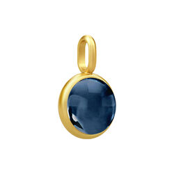 Primini Pendant, gold/sapphire blue, Julie Sandlau