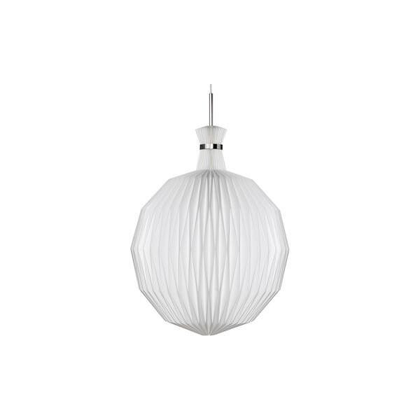 LE KLINT 101 Pendant with Standard Shade, white/stainless steel, LE KLINT