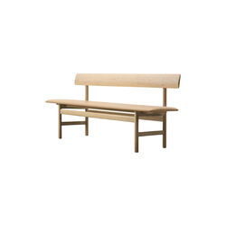 The Mogensen Bench, soap treated oak/nature, Fredericia Furniture