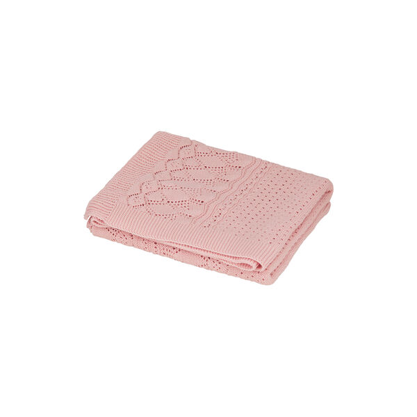 Pointelle Baby Knit Throw, sorbet, Cam Cam Copenhagen