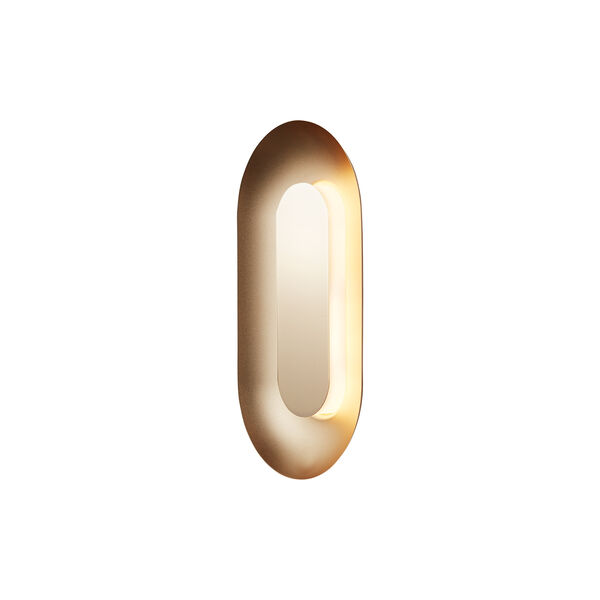 Sasi Small Wall Lamp, brass, Nuura