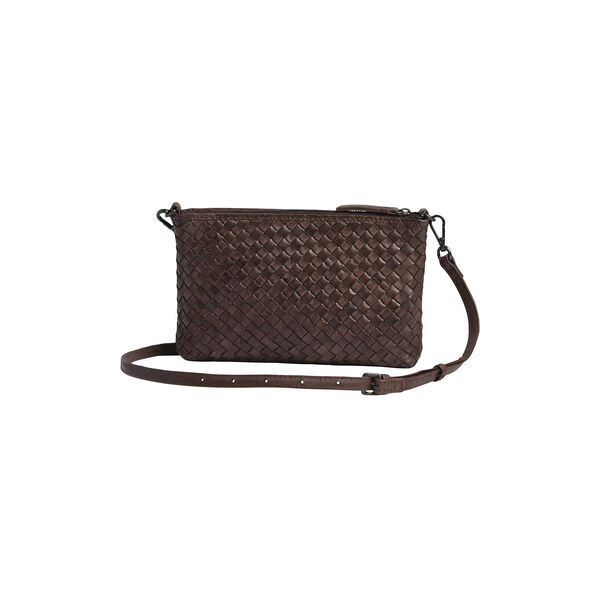 KarimaMBG Crossbody Bag Weave, dark brown, Markberg
