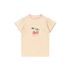 Famo Puff Tee, ecru, Konges Sløjd