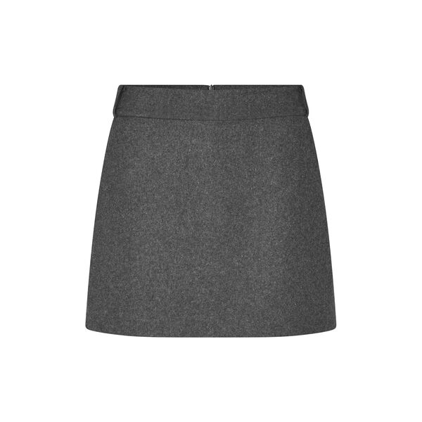 Milea Mini Skirt, dark grey melange Milea Mini Skirt, dark grey melange, Second Female