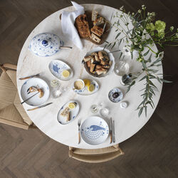 Royal Creatures Oval Plate 23,5 cm, crab, Royal Copenhagen