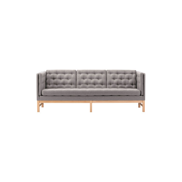 EJ315 3-seater Sofa, 005 Scoria/soap treated oak, Fredericia Furniture