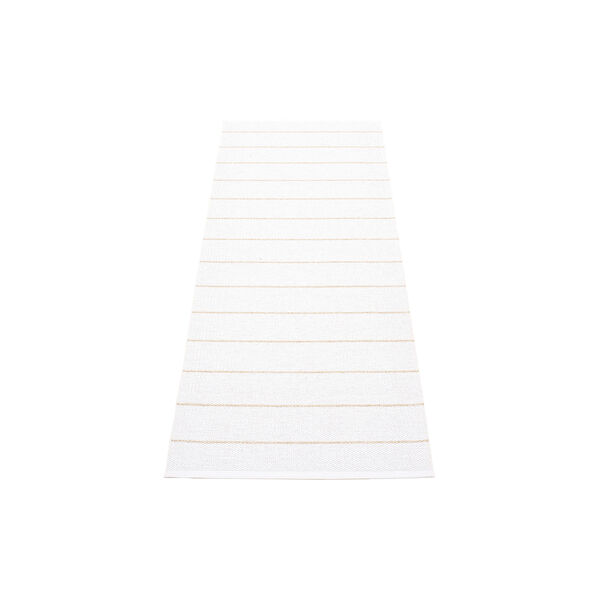 Carl Plastic Rug, vanilla/white, Pappelina