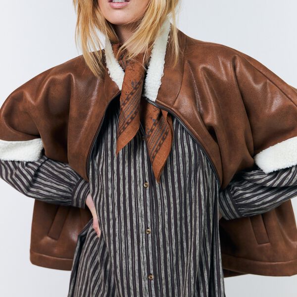 SamaLL Coat SL, brown, Lollys Laundry