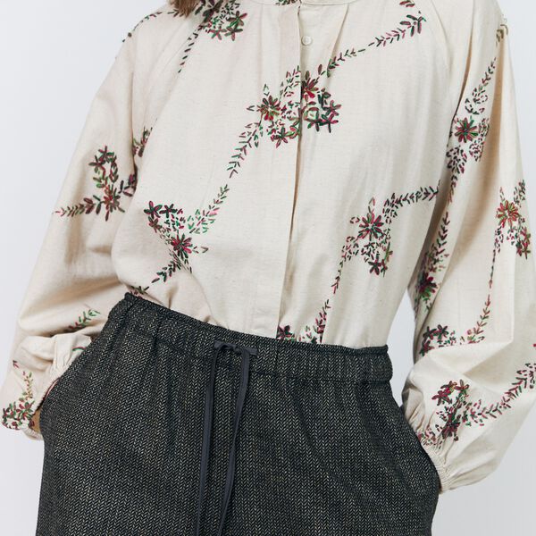 HaileyLL Shirt LS, creme, Lollys Laundry