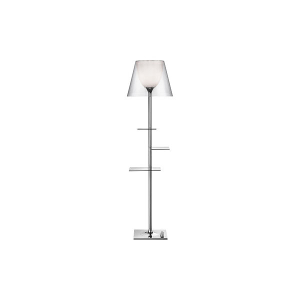Flos Bibliotheque Nationale Floor Lamp, transparent, Flos