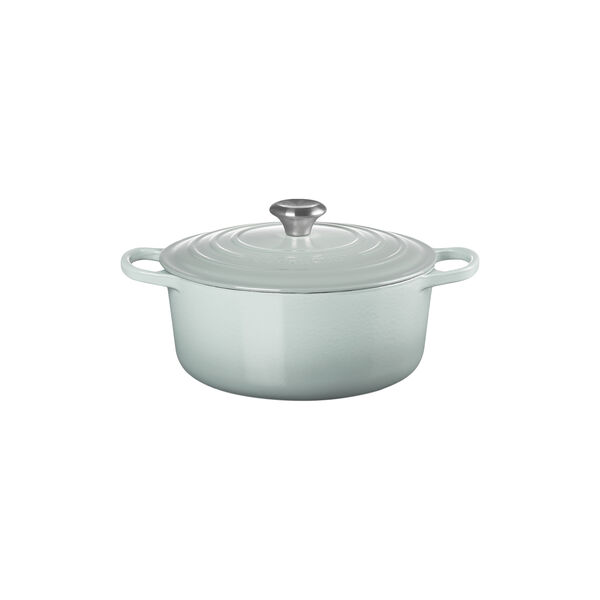 Signature round cast iron pot &Oslash; 26 cm, sea salt, Le Creuset