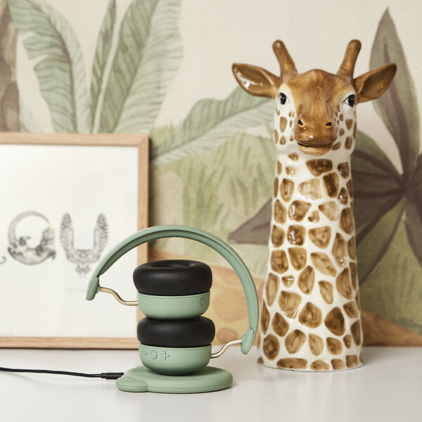 Buzz Safe Audio ANC headphones, dusty green, Kreafunk