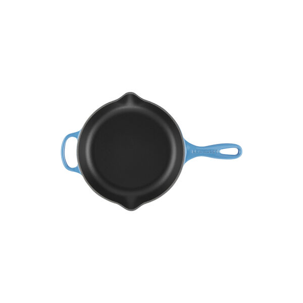 Signature cast iron round skillet &Oslash; 23 cm, azure blue, Le Creuset