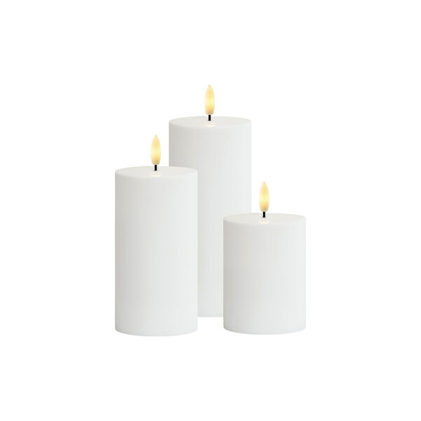 Sille Solar LED light 3 pack, white, Sirius Home