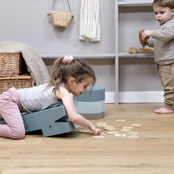 Crocodile M, green haze, bObles