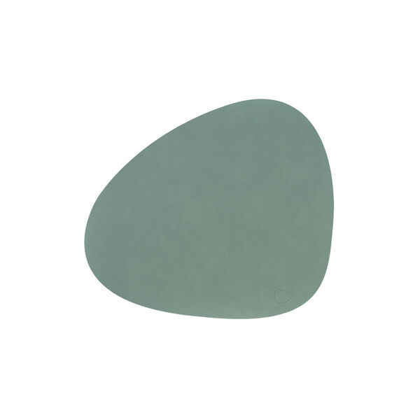Nupo table mat Curve L, pastel green, LIND DNA