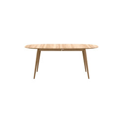 PLAYdinner Lamé Dining Table with Extension, natural oiled oak PLAYdinner Lamé Dining Table with Extension, natural oiled oak, Bruunmunch Furniture